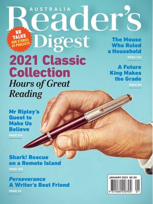 cover image of Readers Digest Australia